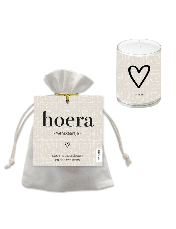 wenskaarsje hoera
