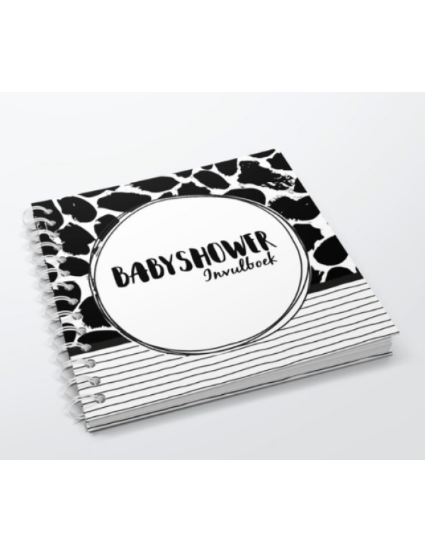 mijn babyshower invulboek